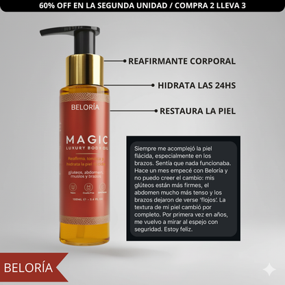 Magíc Alta Cosmética: Tratamiento contra la Flacidez, Arrugas y Reafirmante. 125ml